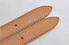 Authentic Louis Vuitton Leather Shoulder Strap For Bucket GM 31.9" Beige 8473F