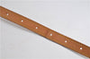 Authentic Louis Vuitton Leather Shoulder Strap For Bucket GM 31.9" Beige 8473F