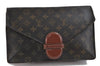 Authentic LOUIS VUITTON Monogram Ranelagh Clutch Bag M51782 LV 8475C