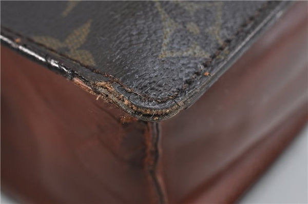 Authentic LOUIS VUITTON Monogram Ranelagh Clutch Bag M51782 LV 8475C