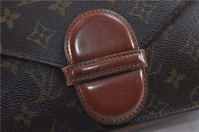 Authentic LOUIS VUITTON Monogram Ranelagh Clutch Bag M51782 LV 8475C