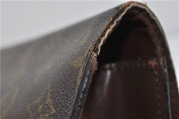 Authentic LOUIS VUITTON Monogram Ranelagh Clutch Bag M51782 LV 8475C