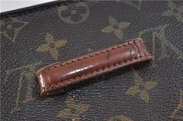 Authentic LOUIS VUITTON Monogram Ranelagh Clutch Bag M51782 LV 8475C