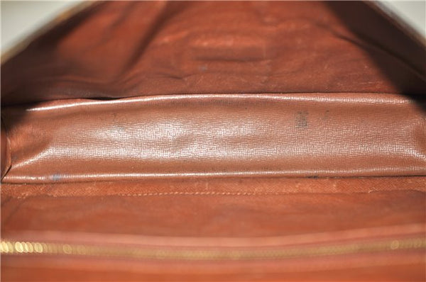 Authentic LOUIS VUITTON Monogram Ranelagh Clutch Bag M51782 LV 8475C