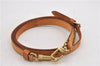 Authentic Louis Vuitton Leather Shoulder Strap Beige 41.3-48" LV 8475F