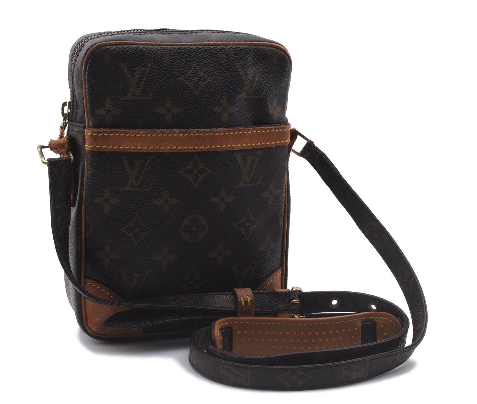 Auth LOUIS VUITTON Monogram Danube Shoulder Cross Body Bag M45266 LV 8478B
