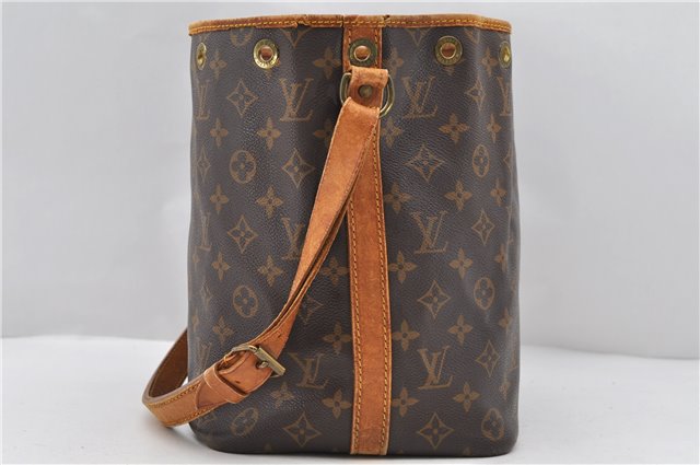 Authentic LOUIS VUITTON Monogram Petit Noe Shoulder Bag Purse M42226 LV 8479C