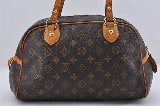 Auth Louis Vuitton Monogram Montorgueil PM Shoulder Tote Bag M95565 LV 8479D