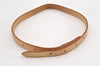 Authentic Louis Vuitton Leather Shoulder Strap For Bucket PM 27.6" Beige 8479F