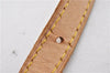 Authentic Louis Vuitton Leather Shoulder Strap For Bucket PM 27.6" Beige 8479F