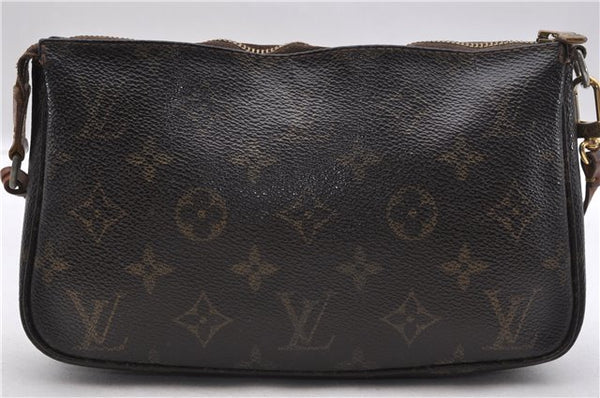 Authentic LOUIS VUITTON Monogram Pochette Accessoires Pouch M51980 LV 8481C