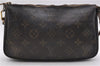 Authentic LOUIS VUITTON Monogram Pochette Accessoires Pouch M51980 LV 8481C