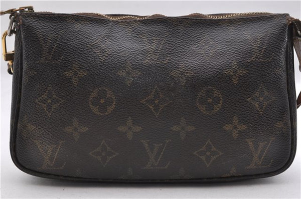 Authentic LOUIS VUITTON Monogram Pochette Accessoires Pouch M51980 LV 8481C