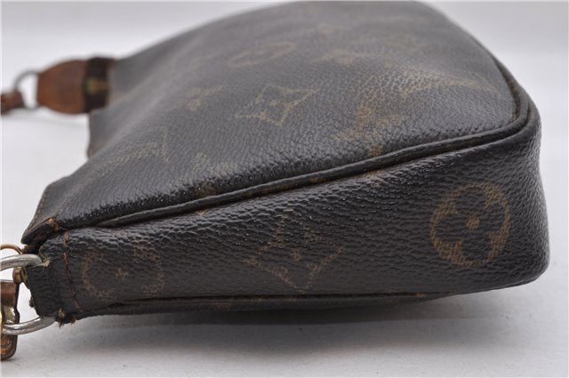 Authentic LOUIS VUITTON Monogram Pochette Accessoires Pouch M51980 LV 8481C