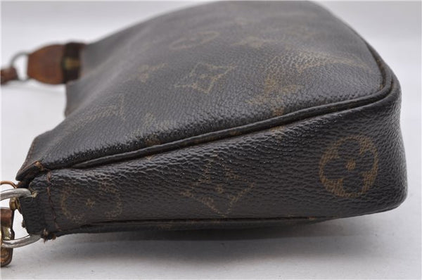 Authentic LOUIS VUITTON Monogram Pochette Accessoires Pouch M51980 LV 8481C