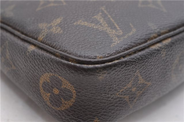 Authentic LOUIS VUITTON Monogram Pochette Accessoires Pouch M51980 LV 8481C