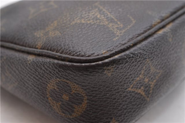 Authentic LOUIS VUITTON Monogram Pochette Accessoires Pouch M51980 LV 8481C