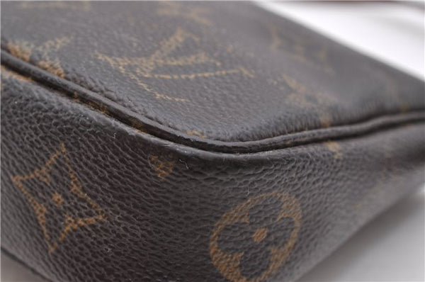 Authentic LOUIS VUITTON Monogram Pochette Accessoires Pouch M51980 LV 8481C
