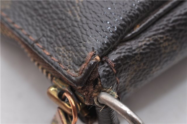 Authentic LOUIS VUITTON Monogram Pochette Accessoires Pouch M51980 LV 8481C