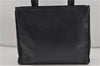 Authentic Salvatore Ferragamo Vara Leather Shoulder Tote Bag Navy Blue SF 8482D