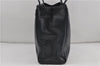 Authentic Salvatore Ferragamo Vara Leather Shoulder Tote Bag Navy Blue SF 8482D