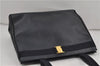 Authentic Salvatore Ferragamo Vara Leather Shoulder Tote Bag Navy Blue SF 8482D