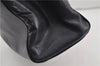 Authentic Salvatore Ferragamo Vara Leather Shoulder Tote Bag Navy Blue SF 8482D