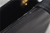 Authentic Salvatore Ferragamo Vara Leather Shoulder Tote Bag Navy Blue SF 8482D