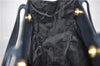 Authentic Salvatore Ferragamo Vara Leather Shoulder Tote Bag Navy Blue SF 8482D