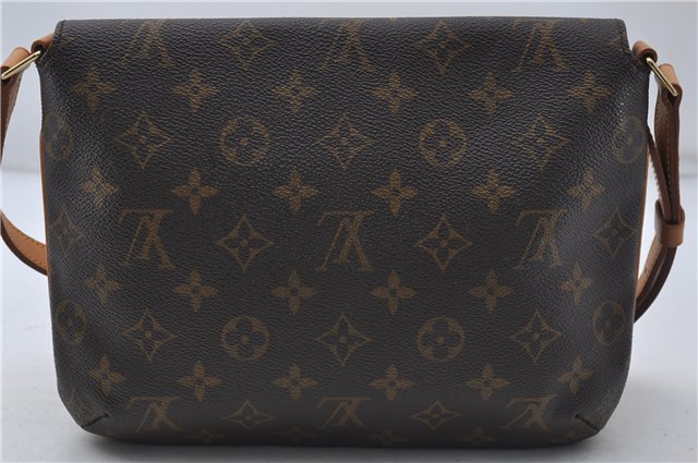 Authentic Louis Vuitton Monogram Musette Tango Shoulder Bag M51257 LV 8486D