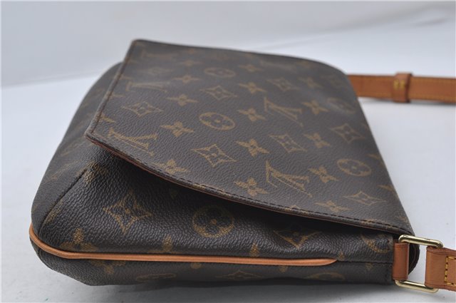Authentic Louis Vuitton Monogram Musette Tango Shoulder Bag M51257 LV 8486D