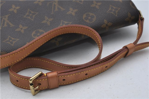 Authentic Louis Vuitton Monogram Musette Tango Shoulder Bag M51257 LV 8486D