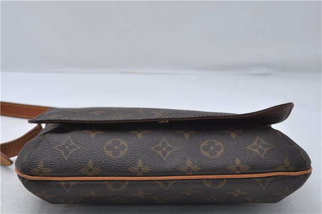 Authentic Louis Vuitton Monogram Musette Tango Shoulder Bag M51257 LV 8486D