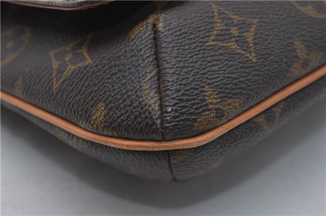 Authentic Louis Vuitton Monogram Musette Tango Shoulder Bag M51257 LV 8486D