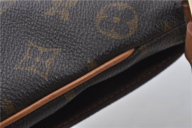 Authentic Louis Vuitton Monogram Musette Tango Shoulder Bag M51257 LV 8486D