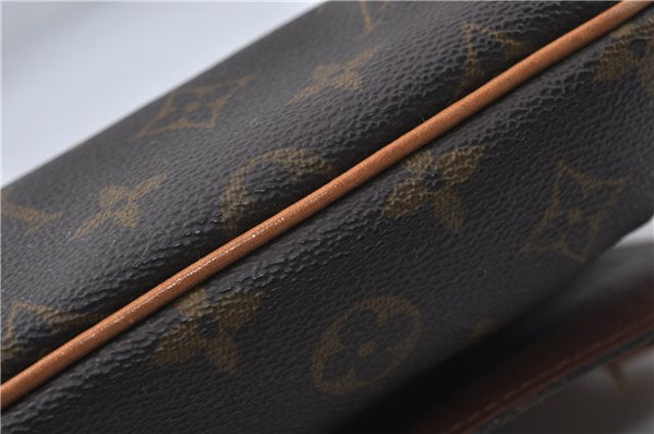 Authentic Louis Vuitton Monogram Musette Tango Shoulder Bag M51257 LV 8486D