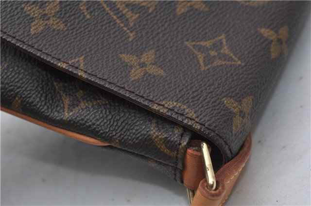 Authentic Louis Vuitton Monogram Musette Tango Shoulder Bag M51257 LV 8486D