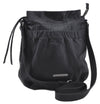 Authentic BURBERRY Vintage Leather Shoulder Cross Body Bag Purse Black 8486E