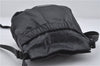 Authentic BURBERRY Vintage Leather Shoulder Cross Body Bag Purse Black 8486E