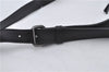 Authentic BURBERRY Vintage Leather Shoulder Cross Body Bag Purse Black 8486E
