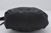 Authentic BURBERRY Vintage Leather Shoulder Cross Body Bag Purse Black 8486E