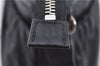 Authentic BURBERRY Vintage Leather Shoulder Cross Body Bag Purse Black 8486E