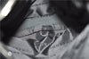 Authentic BURBERRY Vintage Leather Shoulder Cross Body Bag Purse Black 8486E