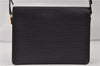 Auth Louis Vuitton Epi Oche Shoulder Cross Body Bag Black Blue M52445 LV 8487D