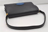Auth Louis Vuitton Epi Oche Shoulder Cross Body Bag Black Blue M52445 LV 8487D