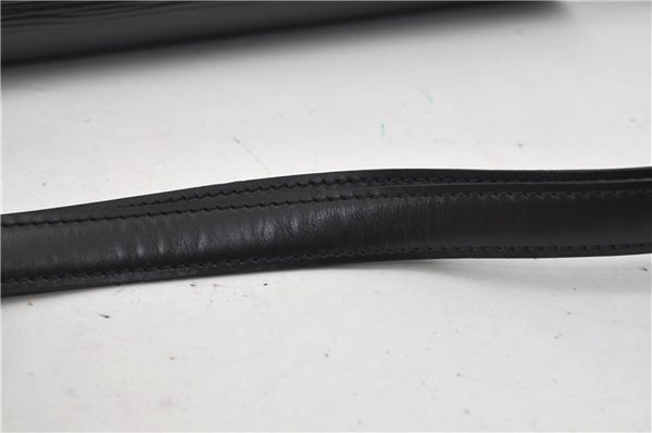 Auth Louis Vuitton Epi Oche Shoulder Cross Body Bag Black Blue M52445 LV 8487D