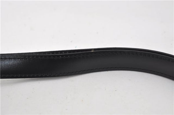 Auth Louis Vuitton Epi Oche Shoulder Cross Body Bag Black Blue M52445 LV 8487D