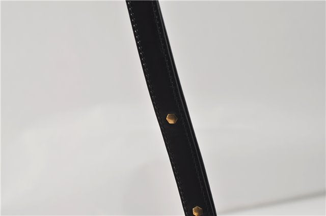 Auth Louis Vuitton Epi Oche Shoulder Cross Body Bag Black Blue M52445 LV 8487D