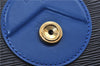 Auth Louis Vuitton Epi Oche Shoulder Cross Body Bag Black Blue M52445 LV 8487D