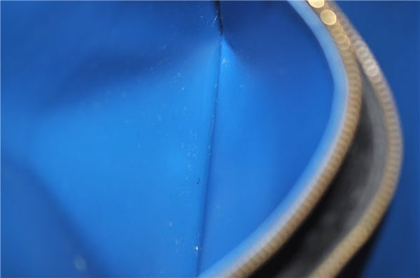 Auth Louis Vuitton Epi Oche Shoulder Cross Body Bag Black Blue M52445 LV 8487D